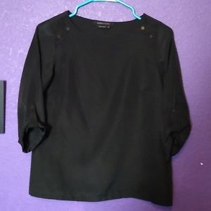 BCBGMAXAZRIA 3/4 sleeve top XS